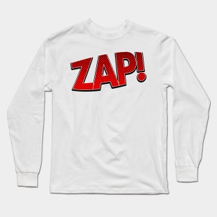 Red Zap! Long Sleeve T-Shirt